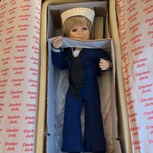 The original Crackerjack doll with Bingo. True collector item. In original box.